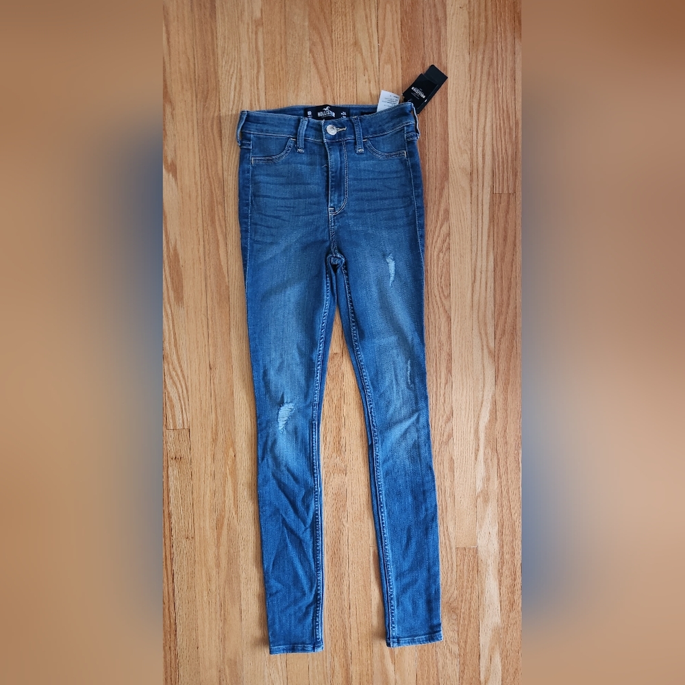Hollister High Rise Jean Legging Jegging 0R / 24 W